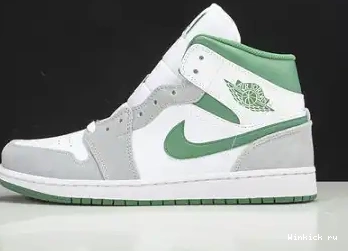 Jordan SE 1 Grey Mid Air Green 0524